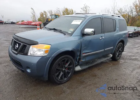 2012 Nissan Armada Platinum from USA, damaged, VIN 5N1BA0NE0CN608548
